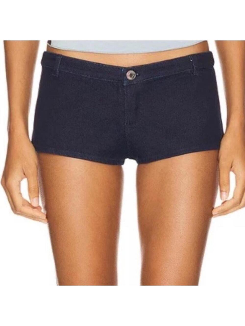Miaou Devon Shorts Denim Hot Pants Booty Micro Revolve Sz. XL NWT $180